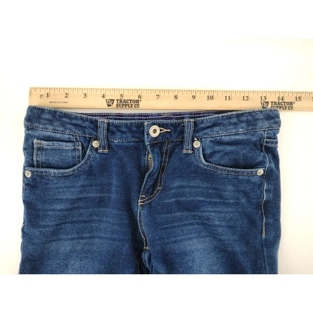 Levis 511 Slim Girls Blue Stretch Straight  Denim Jeans Pants Sz 14R